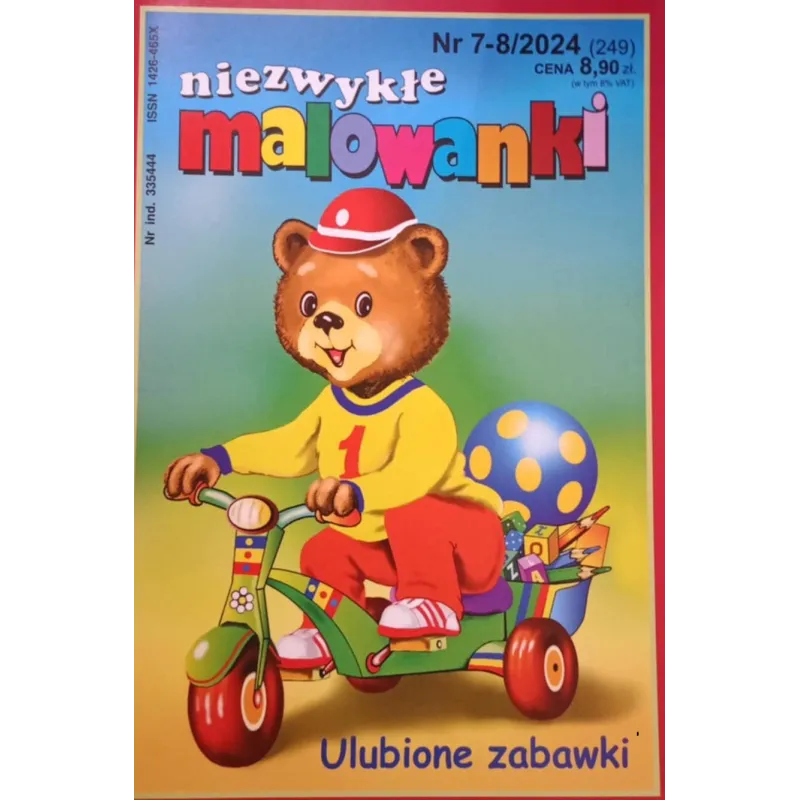 ULUBIONE ZABAWKI. NIEZWYKŁE MALOWANKI