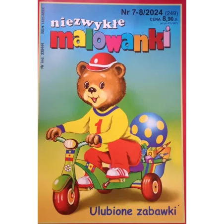 Ulubione Zabawki. Niezwykłe Malowanki Ulubione Zabawki. Niezwykłe Malowanki