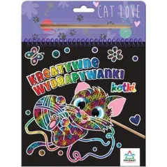 KOTKI. KREATYWNE WYDRAPYWANKI