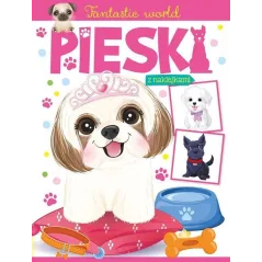 PIESKI. KOLOROWANKA Z NAKLEJKAMI