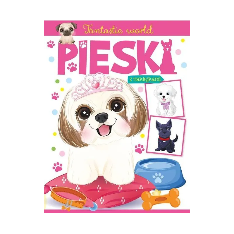 PIESKI. KOLOROWANKA Z NAKLEJKAMI
