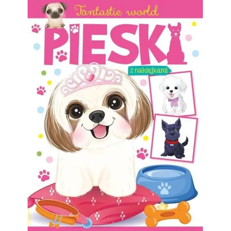 PIESKI. KOLOROWANKA Z NAKLEJKAMI