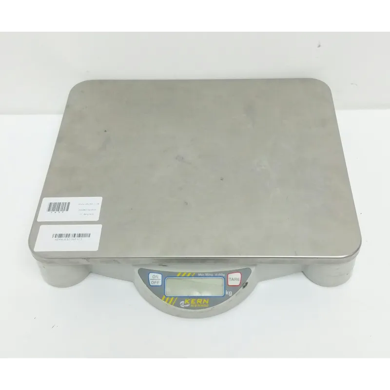 ELEKTRONICZNA WAGA PLATFORMOWA DO 50 KG PODZIAŁKA 50G KERN ECB 50K50 UŻYWANA