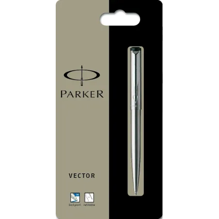 DŁUGOPIS STALOWY PARKER VECTOR
