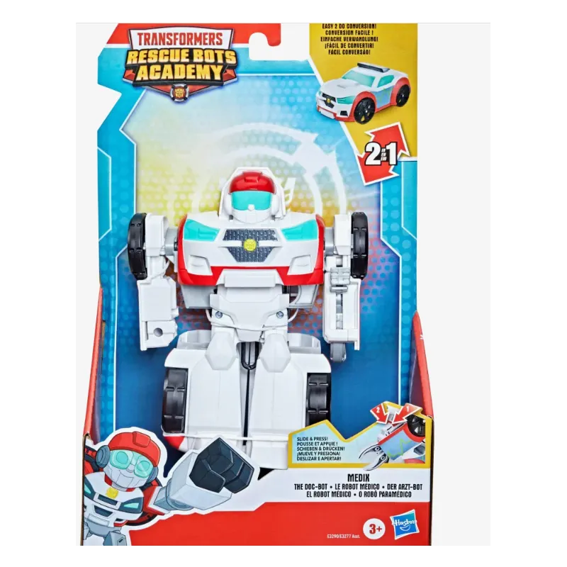 FIGURKA TRANSFORMERS RESCUE BOTS ACADEMY MEDIX 2W1 MATTEL 3+