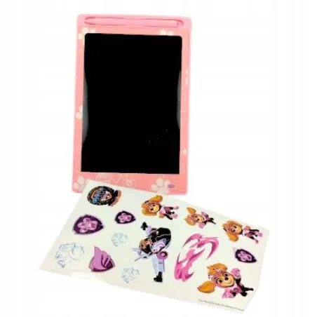 TABLET RÓŻOWY DLA DZIECI LCD PSI PATROL + RYSIK 3+