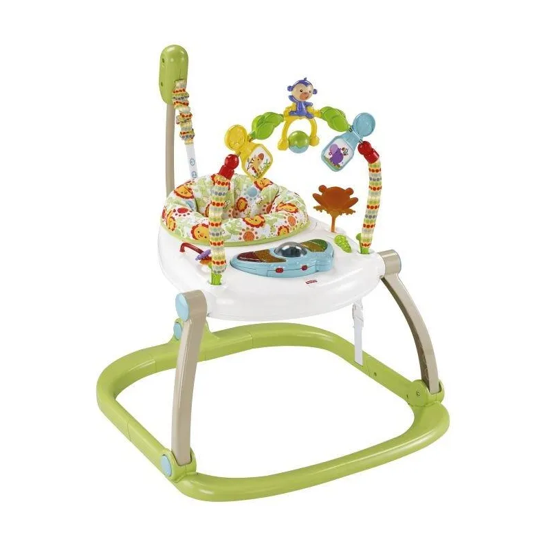 INTERAKTYWNY CHODZIK SKOCZEK FISHER PRICE PRZYJACIELE Z TROPIKALNEGO LASU 0+
