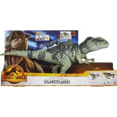 INTERAKTYWAN FIGURKA DINOZAUR GIGANOTOSAURUS JURASSIC WORLD 4+ II GATUNEK