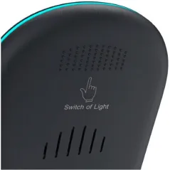 ŁADOWARKA INDUKCYJNA + ŁADOWARKA QC 3.0 15W USB-C LED WIRELESS BEZPRZEWODOWA KABEL USB A - USB C HAMA QI-FC 15S