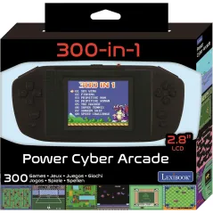 KONSOLA DO GIER RETRO LEXIBOOK POWER CYBER ARCADE 300 GIER 4+