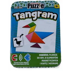 TANGRAM PUZZLE MAGNETYCZNE 3+