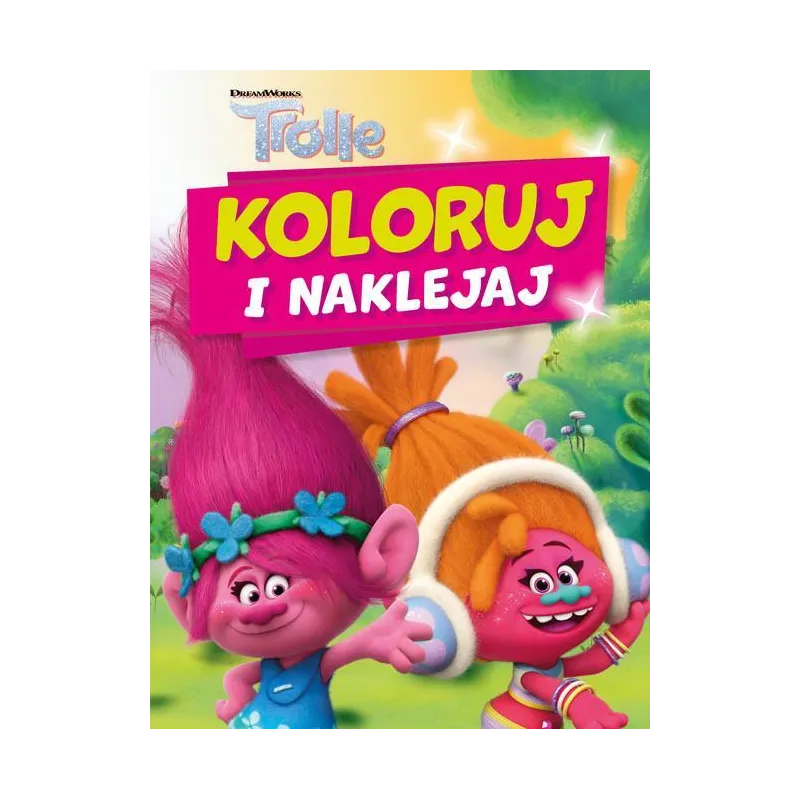 TROLLE. KOLORUJ I NAKLEJAJ