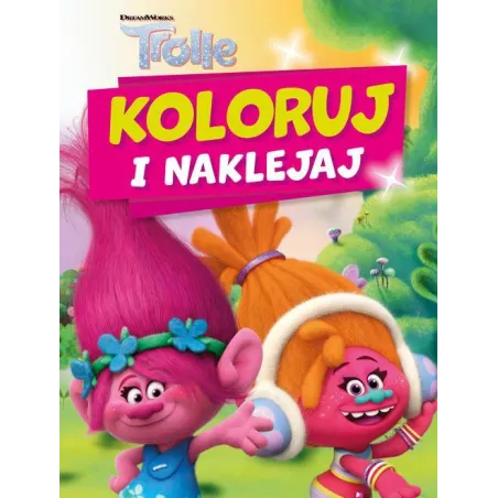 TROLLE. KOLORUJ I NAKLEJAJ