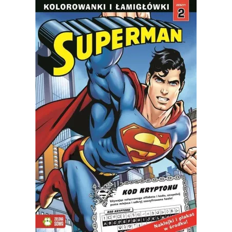 SUPERMAN 2. KOLOROWANKI I ŁAMIGŁÓWKI