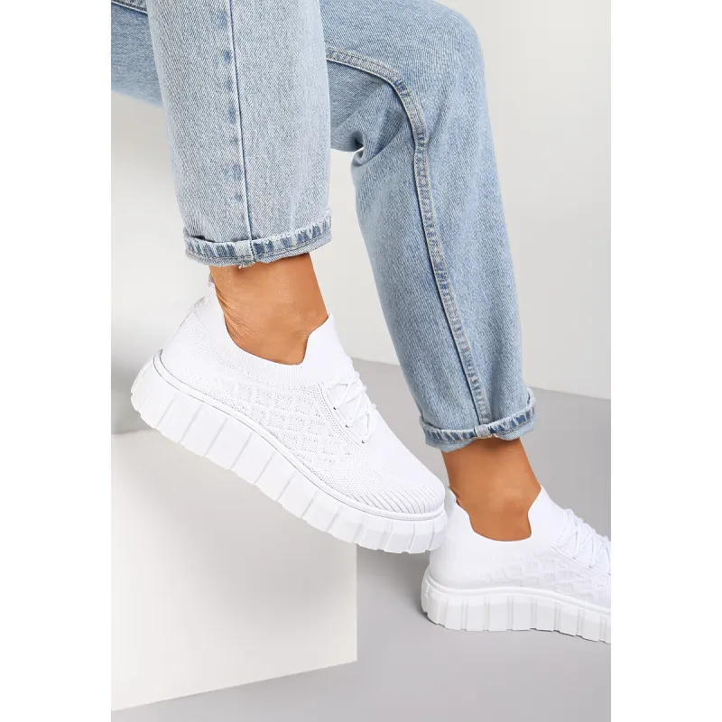 BIAŁE SNEAKERSY ROZMIAR 38