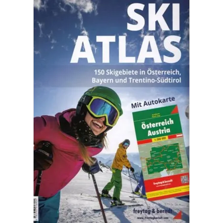SKI ATLAS + AUSTRIA WERSJA NIEMIECKOJĘZYCZNA