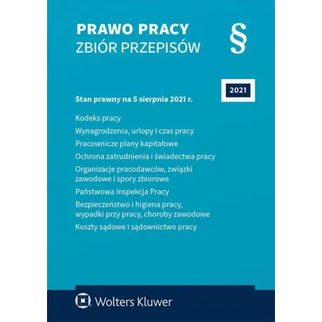 PRAWO PRACY. ZBIÓR PRZEPISÓW