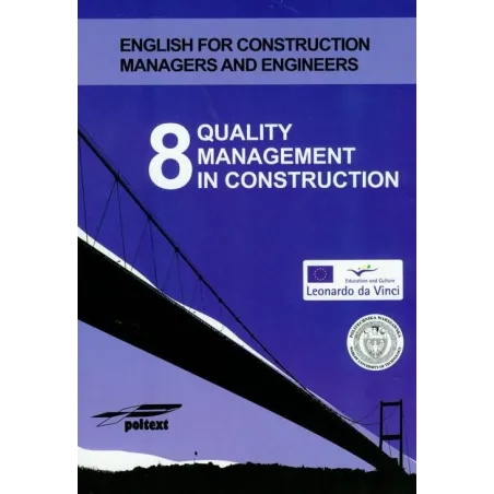 8 QUALITY MANAGEMENT IN CONSTRUCTION + CD Jadwiga Witecka - Poltext