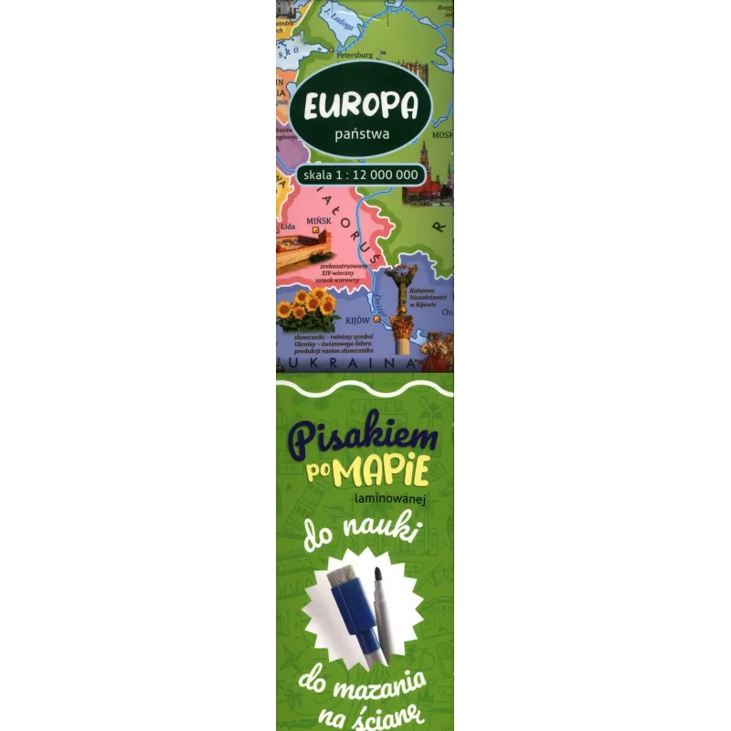 EUROPA - PAŃSTWA. PISAKIEM PO MAPIE
