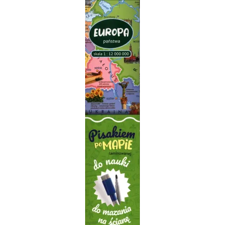 EUROPA - PAŃSTWA. PISAKIEM PO MAPIE