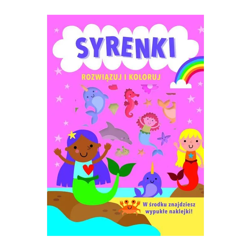 SYRENKI. ROZWIĄZUJ I KOLORUJ