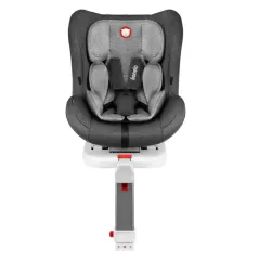 FOTELIK SAMOCHODOWY PRZÓD TYŁ 0-18 KG ISOFIX LIONELO LENNART STONE GREY
