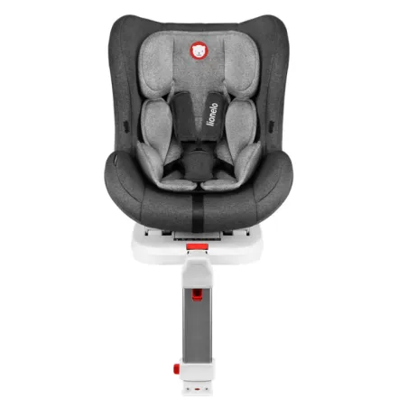 FOTELIK SAMOCHODOWY PRZÓD TYŁ 0-18 KG ISOFIX LIONELO LENNART STONE GREY