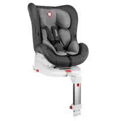 Fotelik Samochodowy Przód Tył 0-18 Kg Isofix Lionelo Lennart Stone Grey