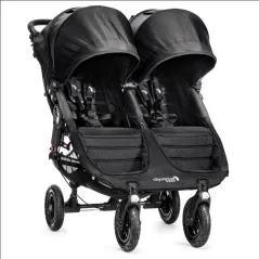 WÓZEK BLIŹNIACZY BABY JOGGER CITY MINI DOUBLE GT BLACK/BLACK