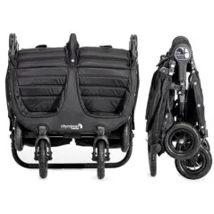 Wózek Bliźniaczy Baby Jogger City Mini Double Gt Black/Black
