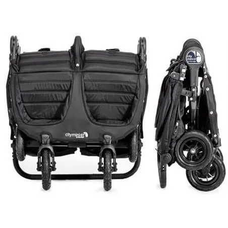 Wózek Bliźniaczy Baby Jogger City Mini Double Gt Black/Black