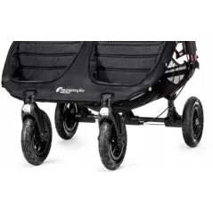 WÓZEK BLIŹNIACZY BABY JOGGER CITY MINI DOUBLE GT BLACK/BLACK