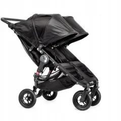 WÓZEK BLIŹNIACZY BABY JOGGER CITY MINI DOUBLE GT BLACK/BLACK