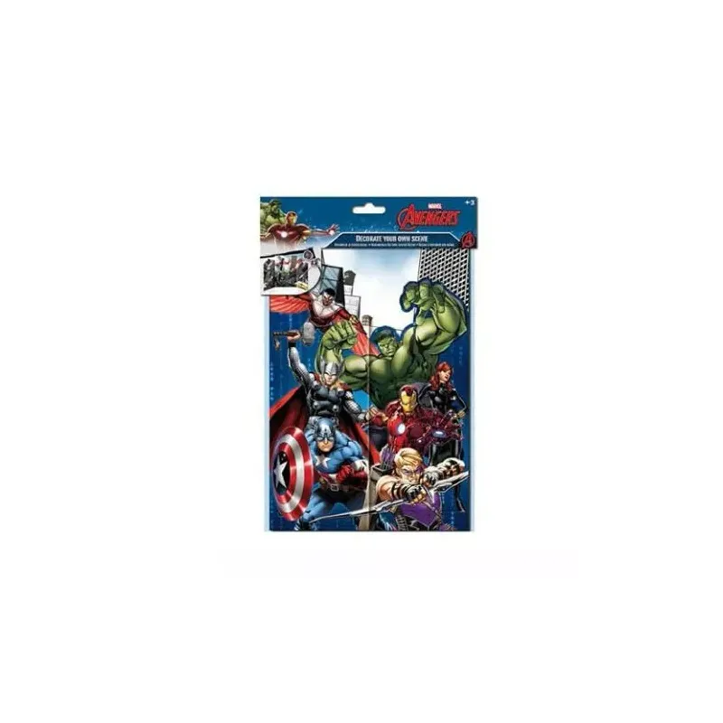 NAKLEJKI DEKORACYJNE MARVEL AVENGERS 3+