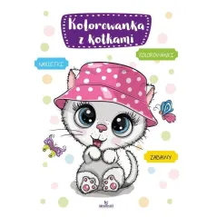 KOLOROWANKA Z KOTKAMI
