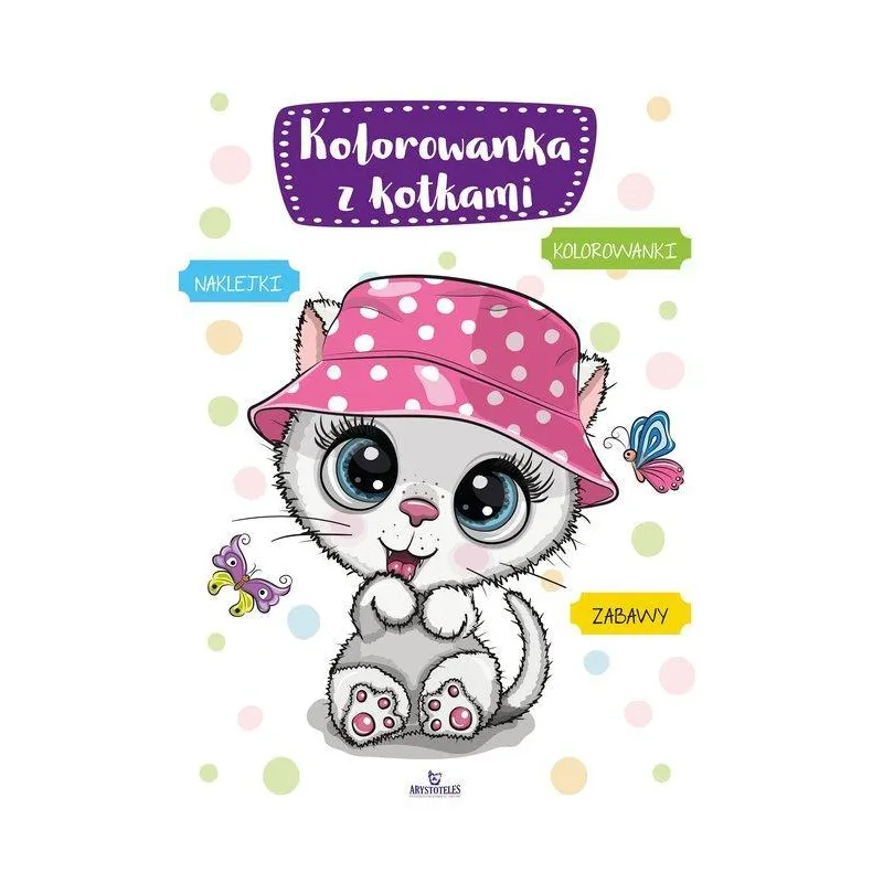 KOLOROWANKA Z KOTKAMI