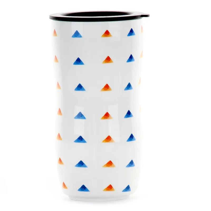 KUBEK TERMICZNY TRÓJKĄTY 400 ML - Panon