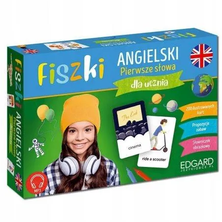 Fiszki Angielski. Pierwsze Słowa Dla Ucznia Fiszki Angielski. Pierwsze Słowa Dla Ucznia