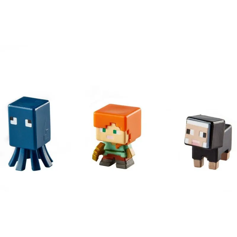 MINI FIGURKI MINECRAFT MATTEL 6+