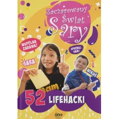 ZACZAROWANY ŚWIAT SARY. 52 LIFEHACKI. KSIĄŻKA Z AUTOGRAFEM