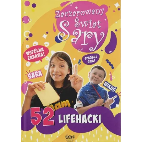 ZACZAROWANY ŚWIAT SARY. 52 LIFEHACKI. KSIĄŻKA Z AUTOGRAFEM