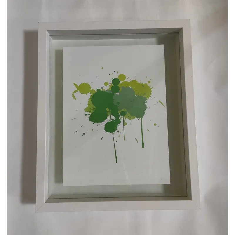 RAMKA NA ZDJĘCIA CZARNA GŁĘBOKA 20 X 25CM