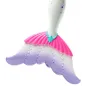 Lalka Barbie Dreamtopia Syrenka Kolorowa Magia + Flamastry Crayola 3+