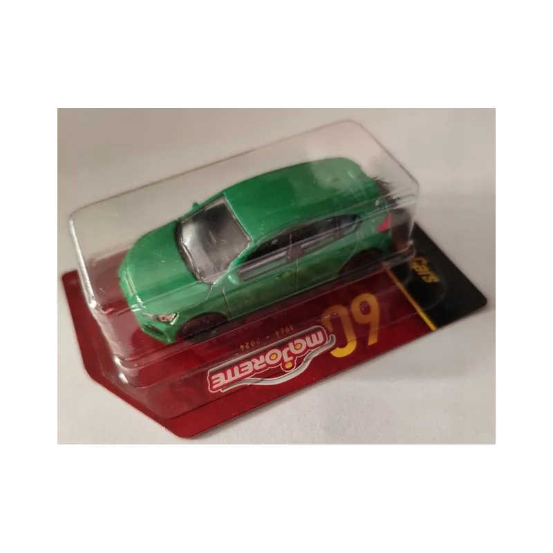 METALOWY POJAZD FORD FOCUS ST ZIELONY MAJORETTE 3+
