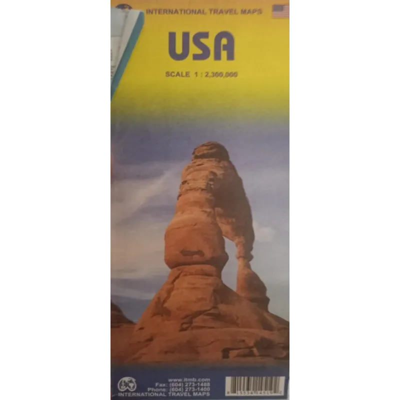 USA INTERNATIONAL TRAVEL MAPS 1: 2 300 000 II GATUNEK