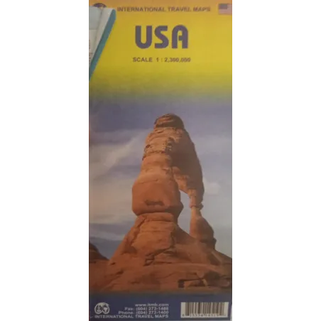 USA INTERNATIONAL TRAVEL MAPS 1: 2 300 000 II GATUNEK