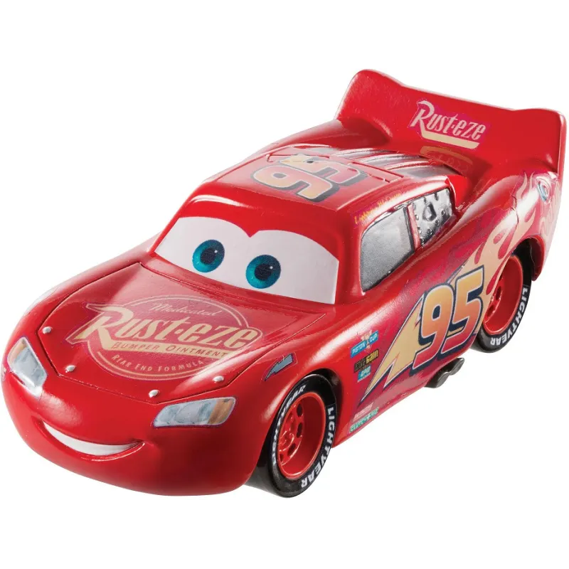 AUTA 3 SAMOCHODZIK ZYGZAK MCQUEEN MATTEL 3+