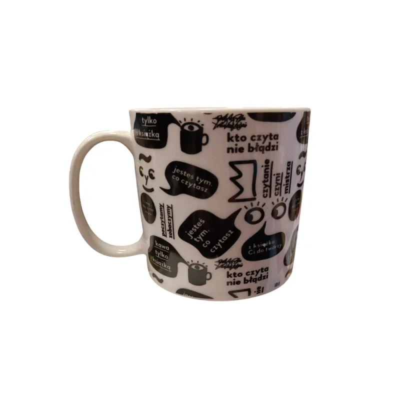 KUBEK CERAMICZNY ZACZYTANI 400ML II GATUNEK