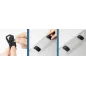 Podstawka Przenośna Pod Laptopa Uchwyt Nóżki Nillkin Bolster (Czarna)