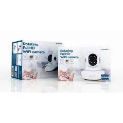 OBROTOWA KAMERA IP WIFI FULL HD APLIKACJA GEMBIRD ICAM-WRHD-02